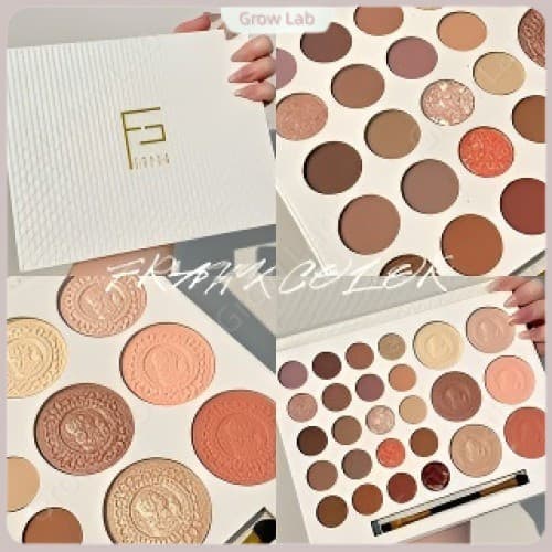 Paleta de sombras Cardamom Age fosco alto brilho Blush tudo-em-um paleta fino brilho perolado 26 cores sombra