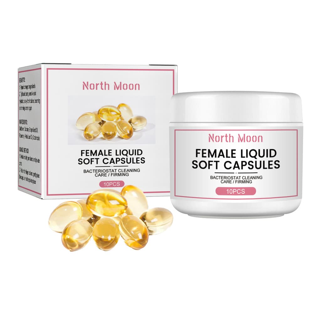 North Moon Ladies Care Soft Capsules Limpeza Desodorante Firmador Corpo Pele Cuidados Corporais Cápsulas