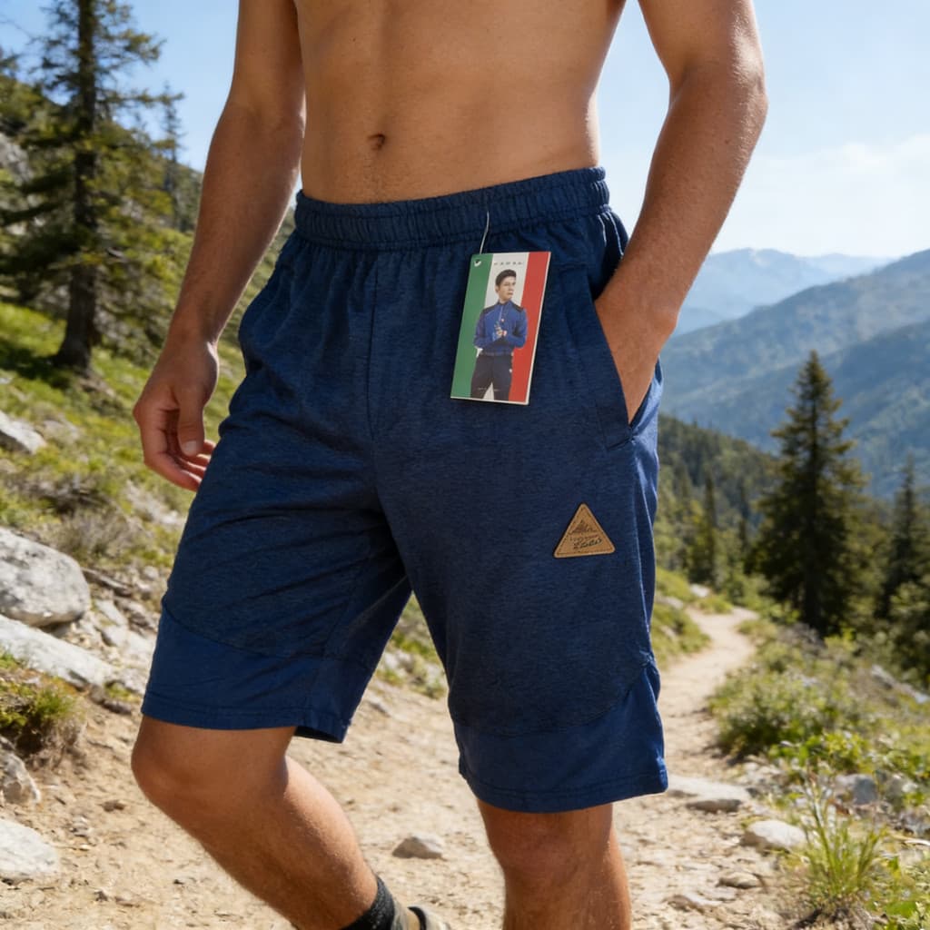 Elástico legal tecido confortável masculino de secagem rápida esportes calças casuais cintura elástica calças de praia S