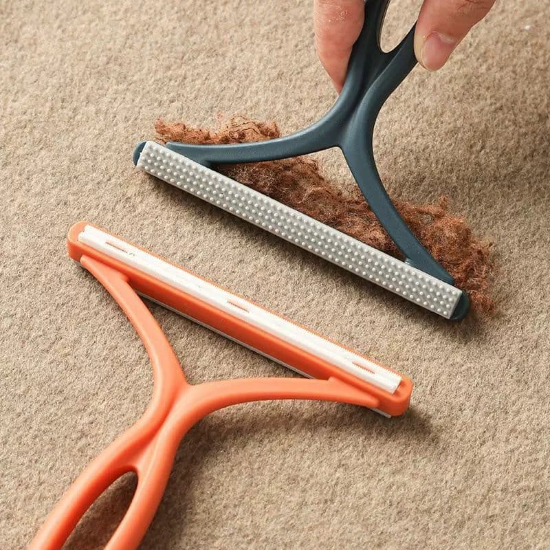 Escova Removedora de Pelos Pet 14cm para Roupas e Tapetes – Cores Sortidas