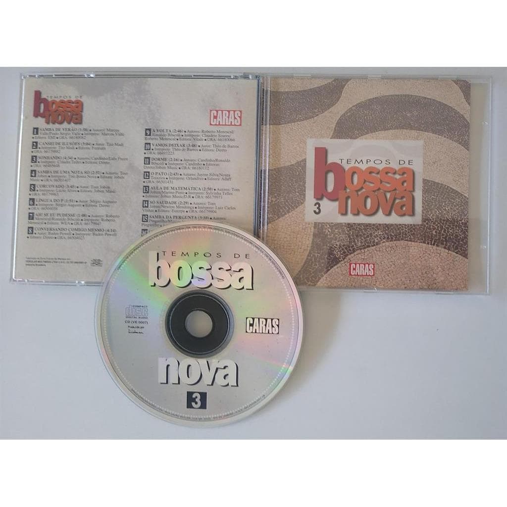 CD VÁRIOS TEMPOS DE BOSSA NOVA, VOL. 3