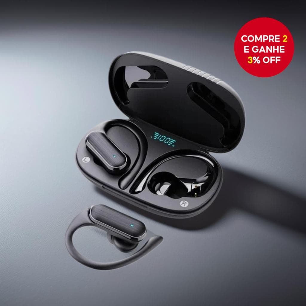A520 TWS Fones de Ouvido Bluetooth Eurbuds Fones de Ouvido Sem Fio Bluetooth com Gancho de Orelha Controle por Toque