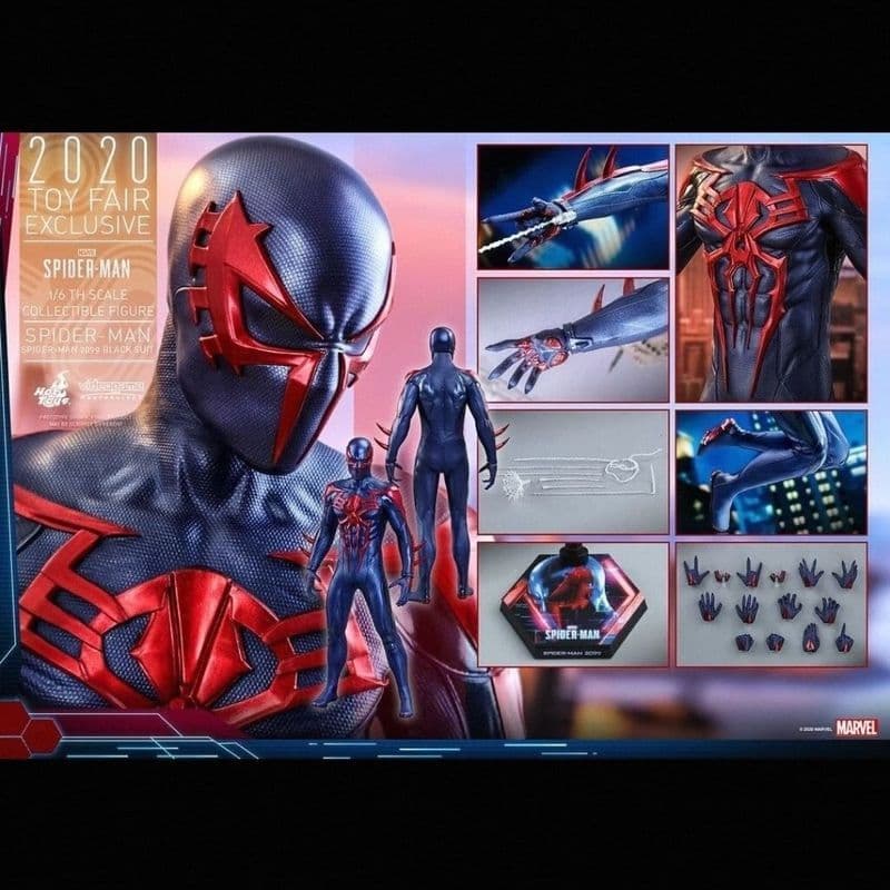 Zhuzhou Liying Trading Co., Ltd. Novo HotToys não aberto ht VGM42 Marvel Games Spiderman 2099 Local Limited