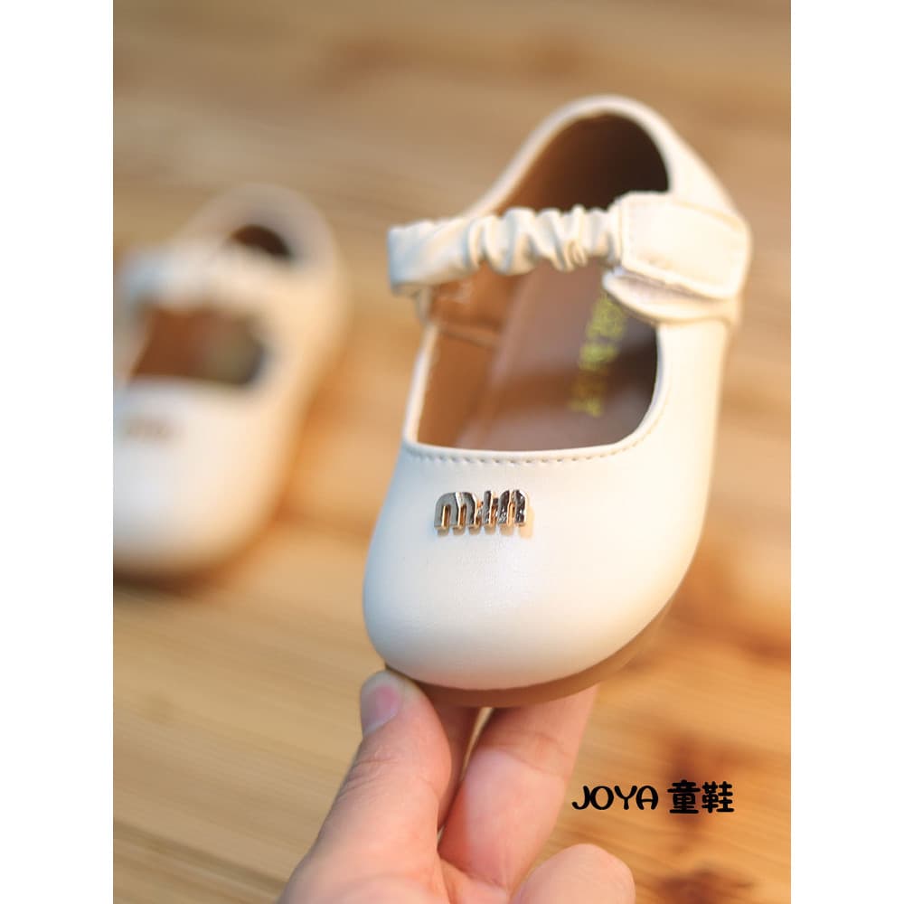 Sapatos de couro do bebê feminino 1-2-3-4-6 anos de idade sola macia primavera outono princesa sapatos estilo Preppy méd
