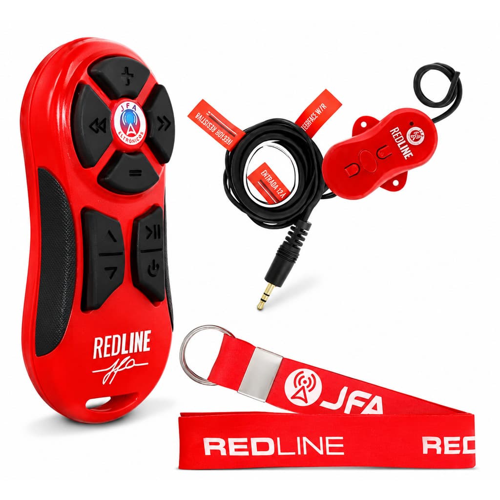 CONTROLE DE LONGA DISTÂNCIA REDLINE WR PLUS JFA K1200 CONEXÃO RESISTIVO CONTROLE VOLANTE INTERFACE