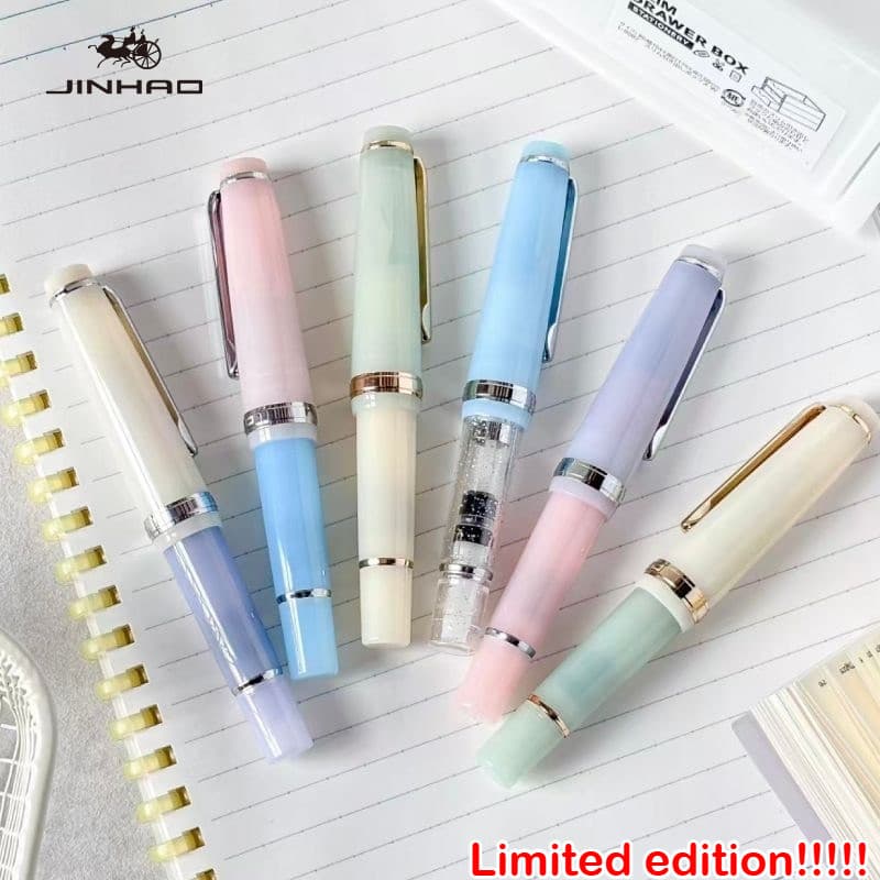 Edição Limitada 9 Nova Cor JINHAO 82 MINI Caneta Tinteiro EF/F/M/Dobrada De Caligrafia Material Escolar De Escritório Pa