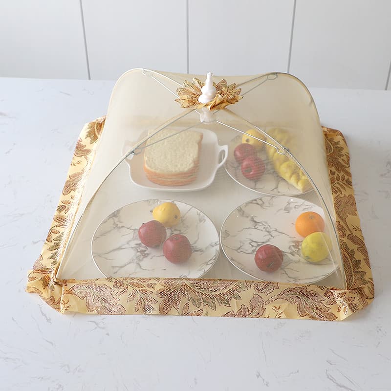 Capa de prato dobrável capa de prato tamanho pequeno capa de prato de comida sobras de comida capa de mesa de jantar cap