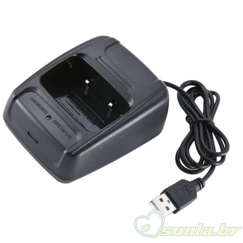 Suporte Doca Carregamento USB Mesa SUNL Para Rádios Bidirecionais BF666s 777s 888s 999s C1