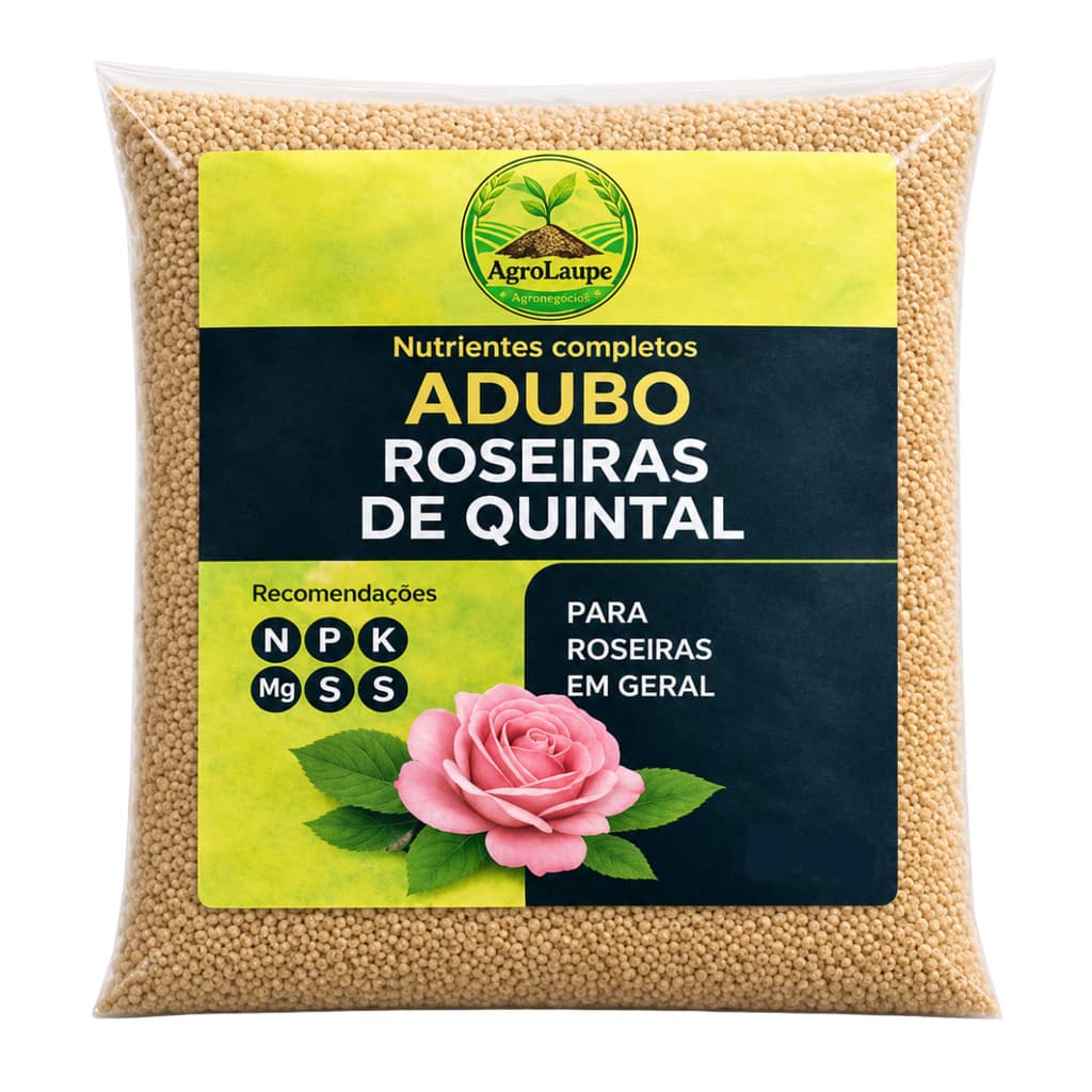 Adubo Especial para Roseiras de Quintal 1kg
