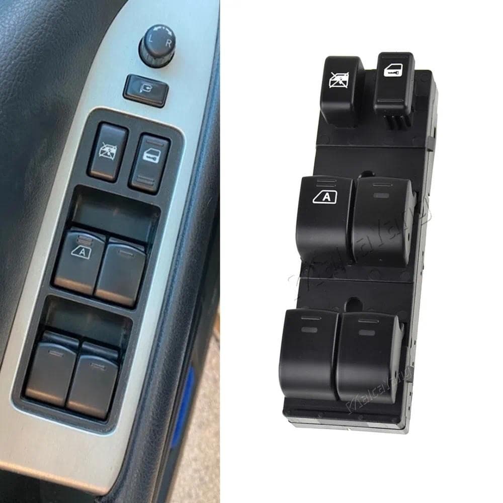 Novo Botão Levantador De Interruptor De Janela Mestre De Energia De Controle Elétrico Para Nissan Teana J32 J32R J32Z 25