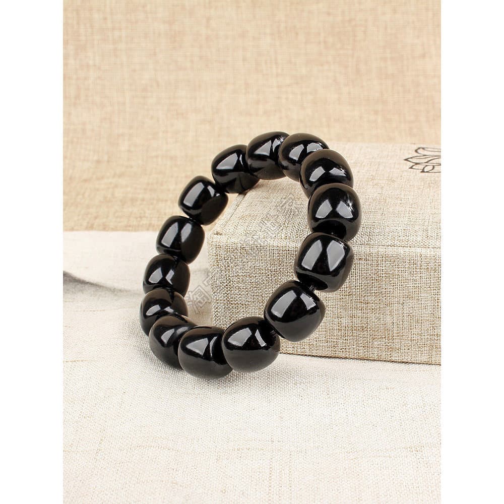 pulseira masculina pulseira Pulseira de chifre masculina Wenwan frisado feminino rosário contas pulseira Benming ano tra