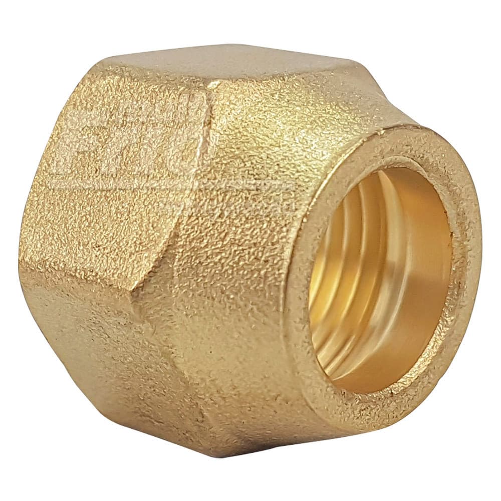 Porca Curta Forjada 3/8 Sae Para Ar Condicioando
