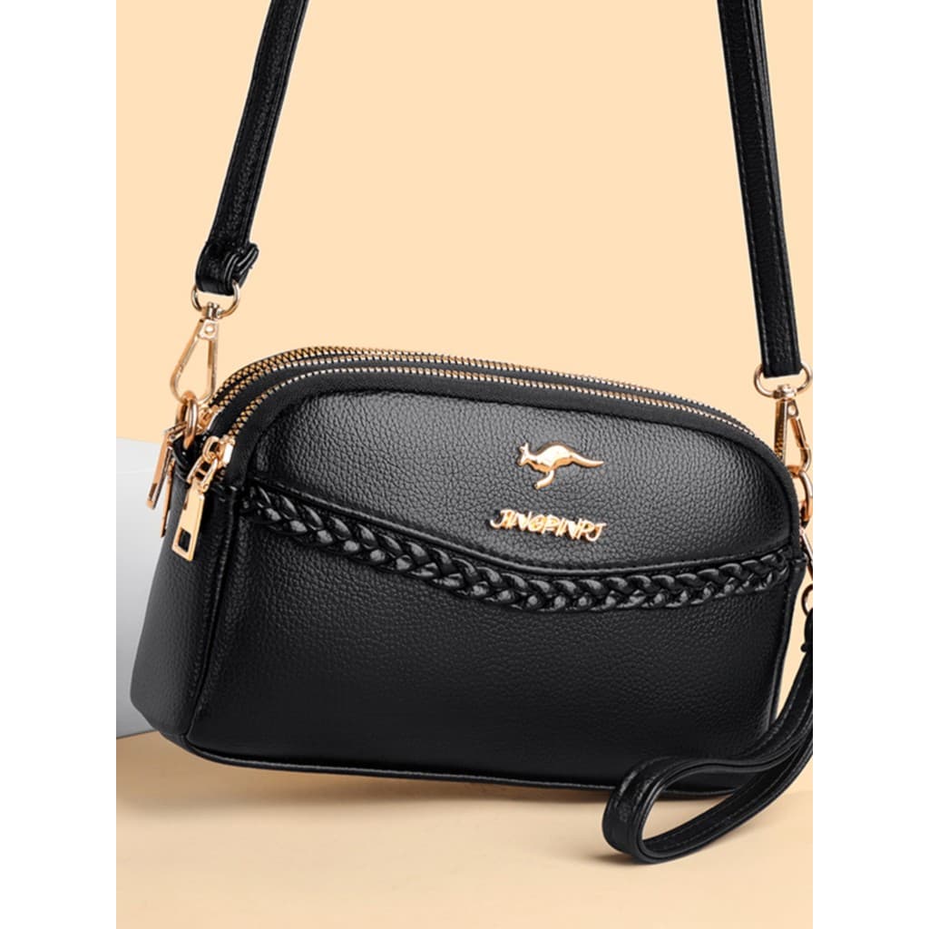 Bolsa feminina 2026 novo estilo High-End textura Multi-camada bolsa feminina bolsa de ombro saco do mensageiro mãe moda