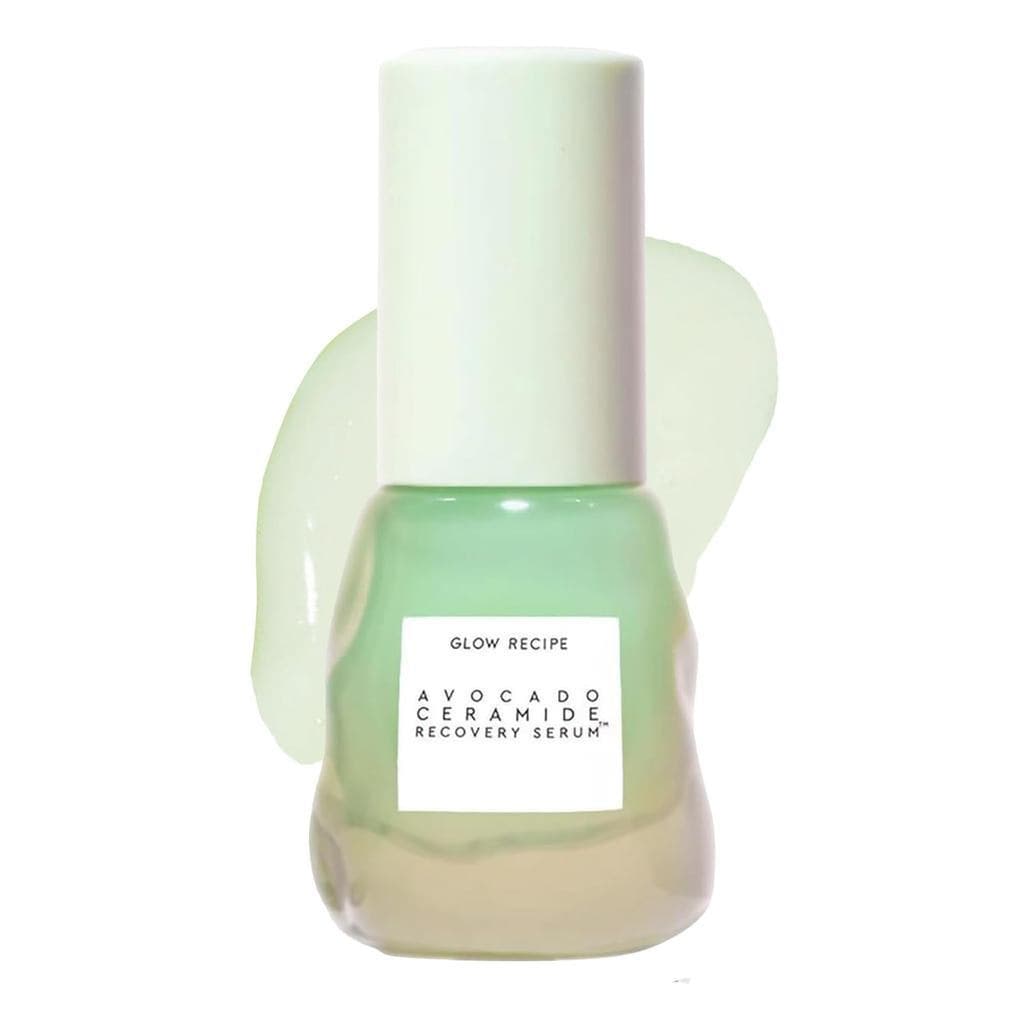 Glow Recipe Avocado Ceramide Serum - Um sérum facial calmante e hidratante para homens e mulheres, alivia a vermelhidão