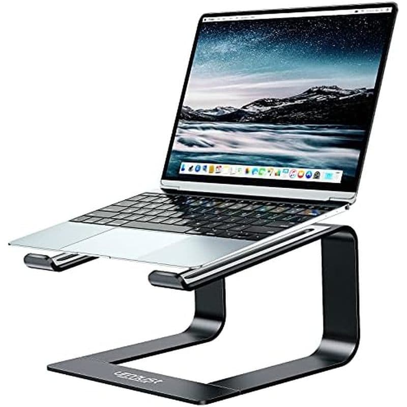 Urmust 360 ° Suporte Giratório Para Laptop Mesa Com Altura Ajustável , Conversor Ergonômico De , MacBook Riser Superior