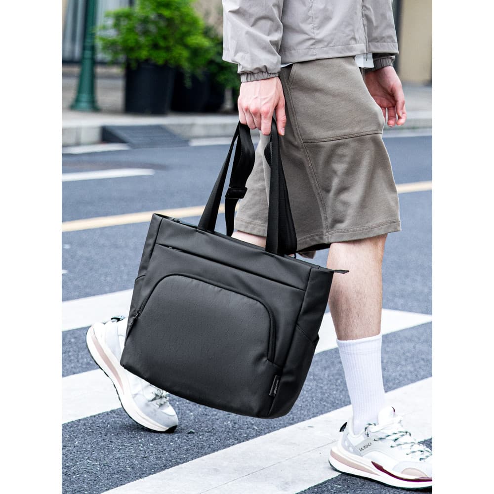 Marco Laden Bolsa Tote portátil masculina bolsa mensageiro de ombro alça de ombro removível mochila pequena para viagem