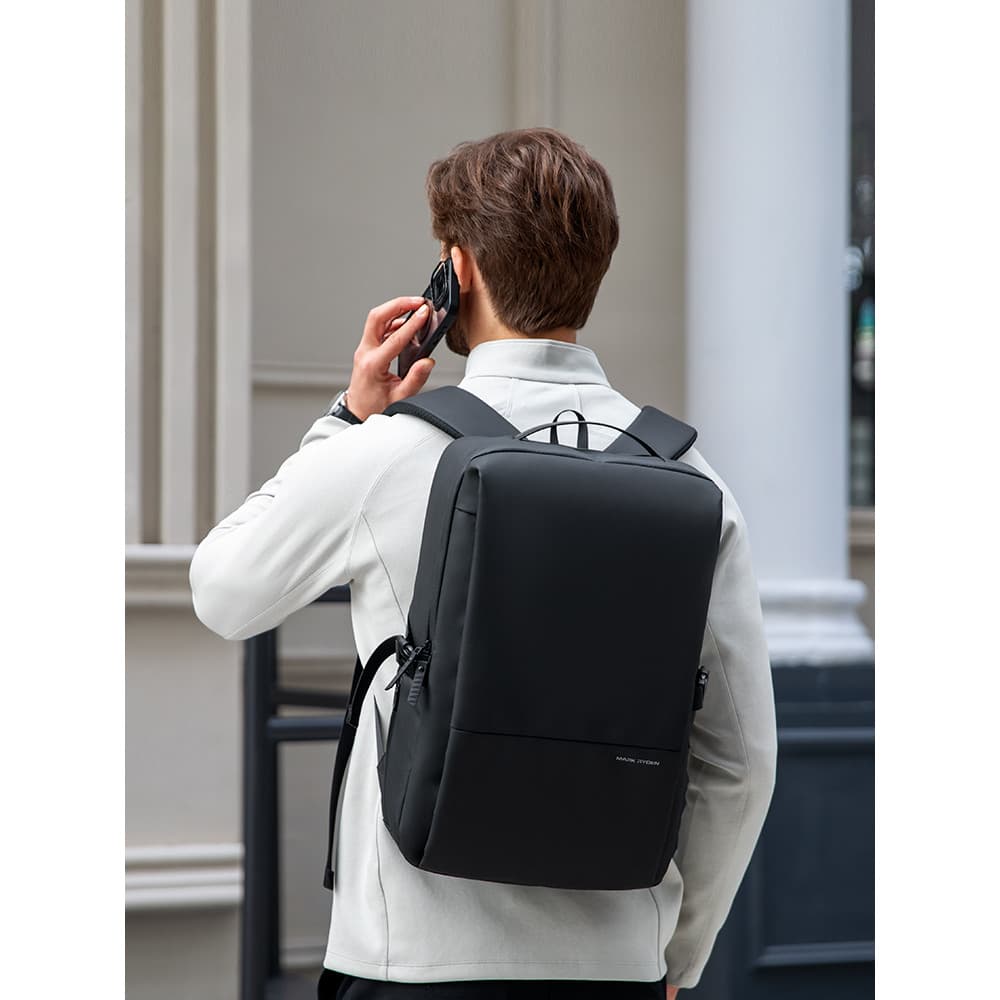 Marco Laden Mochila Masculina Mochila de Negócios Leve Viagem Commuter Bolsa para Computador Moda Casual Simples Bolsa E