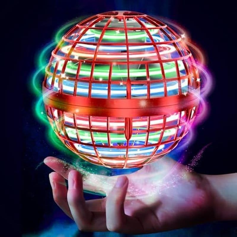 Tikduck Flying Orb Ball 2026 Brinquedos Soaring Hover Boomerang Spinner Mini Drone Controlado Manualmente Globo Cósmico