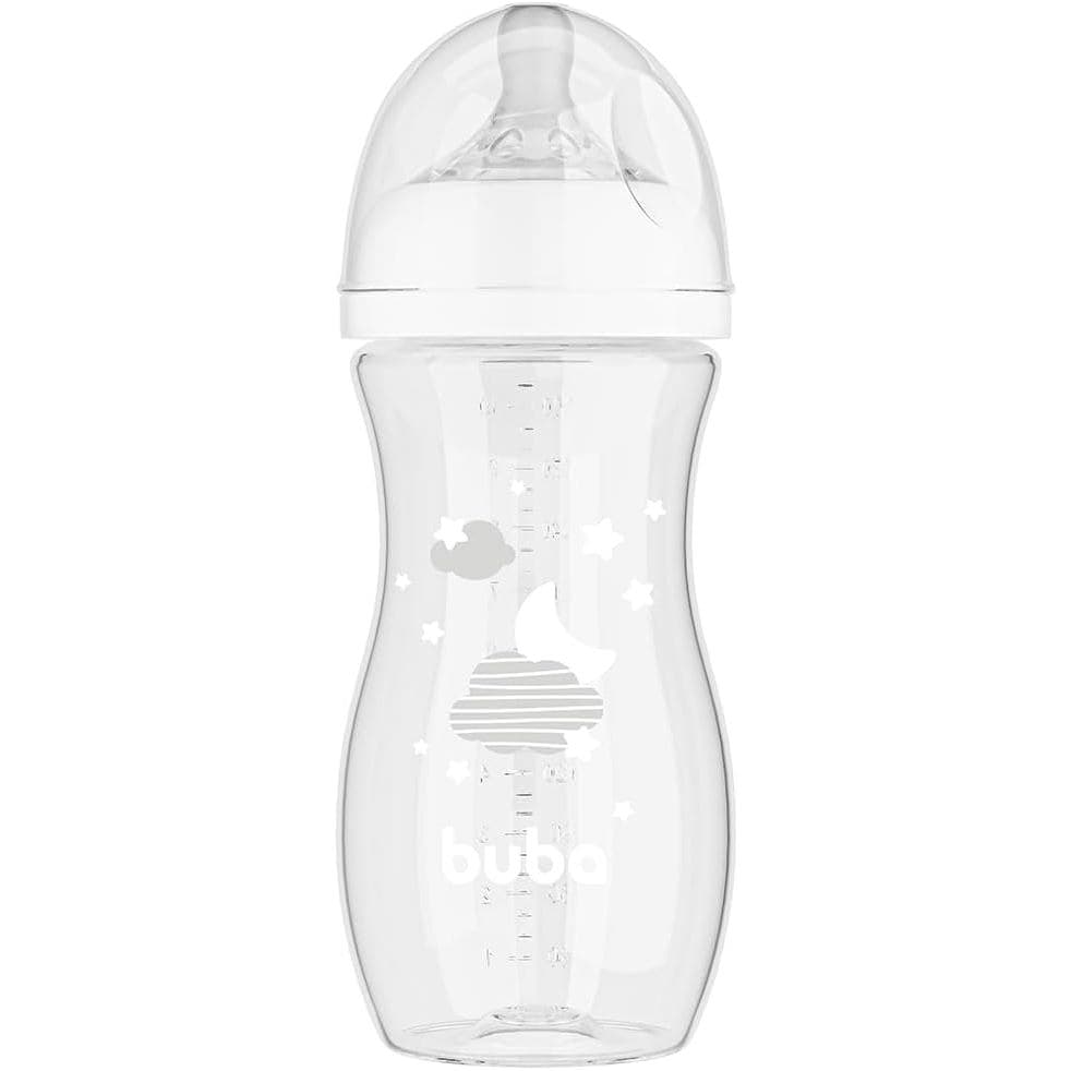 Buba, Mamadeira Easy Flow Nuvem Branca 330ml