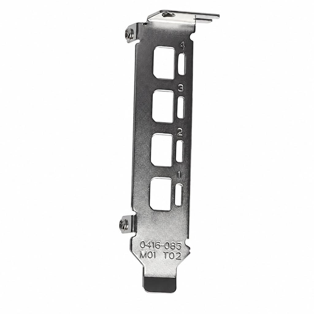 Espelho Low Profile Perfil Baixo para NVIDIA Quadro K1200 NVS510 P400 T400 P600 P620 P1000