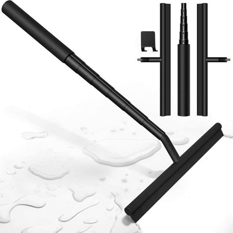 Tecnologia Zhijiang City Houjun Co., Ltd. Limpador de vidro de aço inoxidável, limpador de banheiro doméstico, limpador