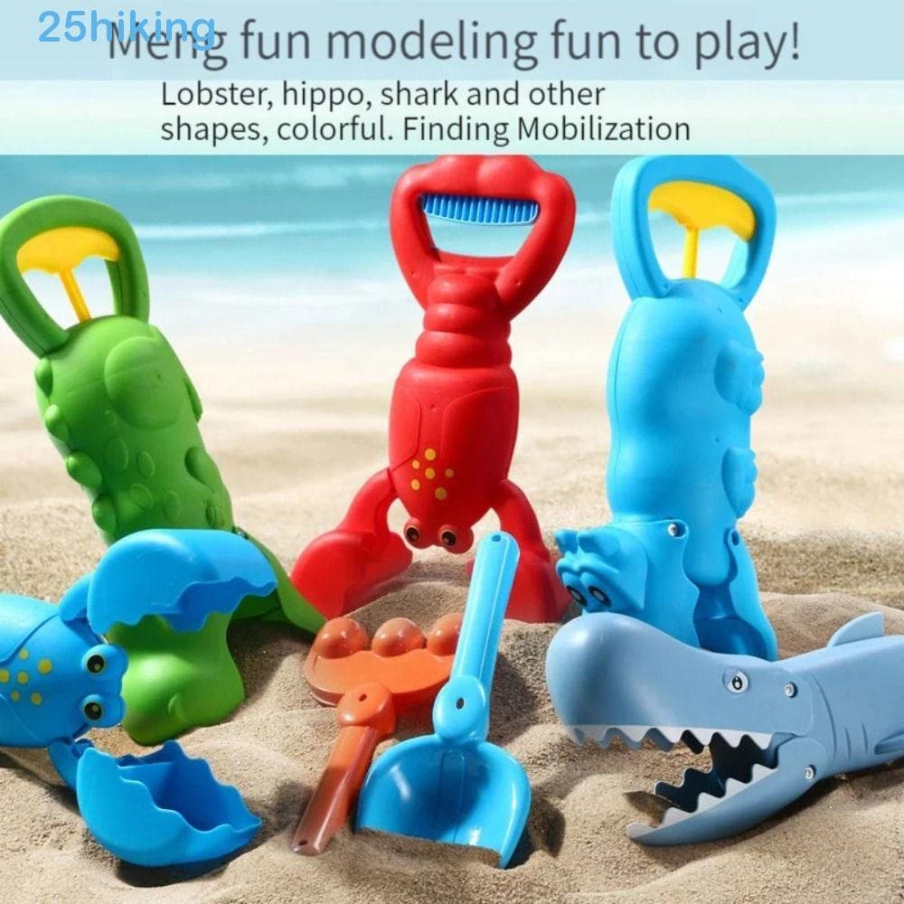 Brinquedos Educativos Do Grabber Da Areia Caminhada , Grampo Brinquedo Crocodilo Tubarão Dos Desenhos Animados , Interat