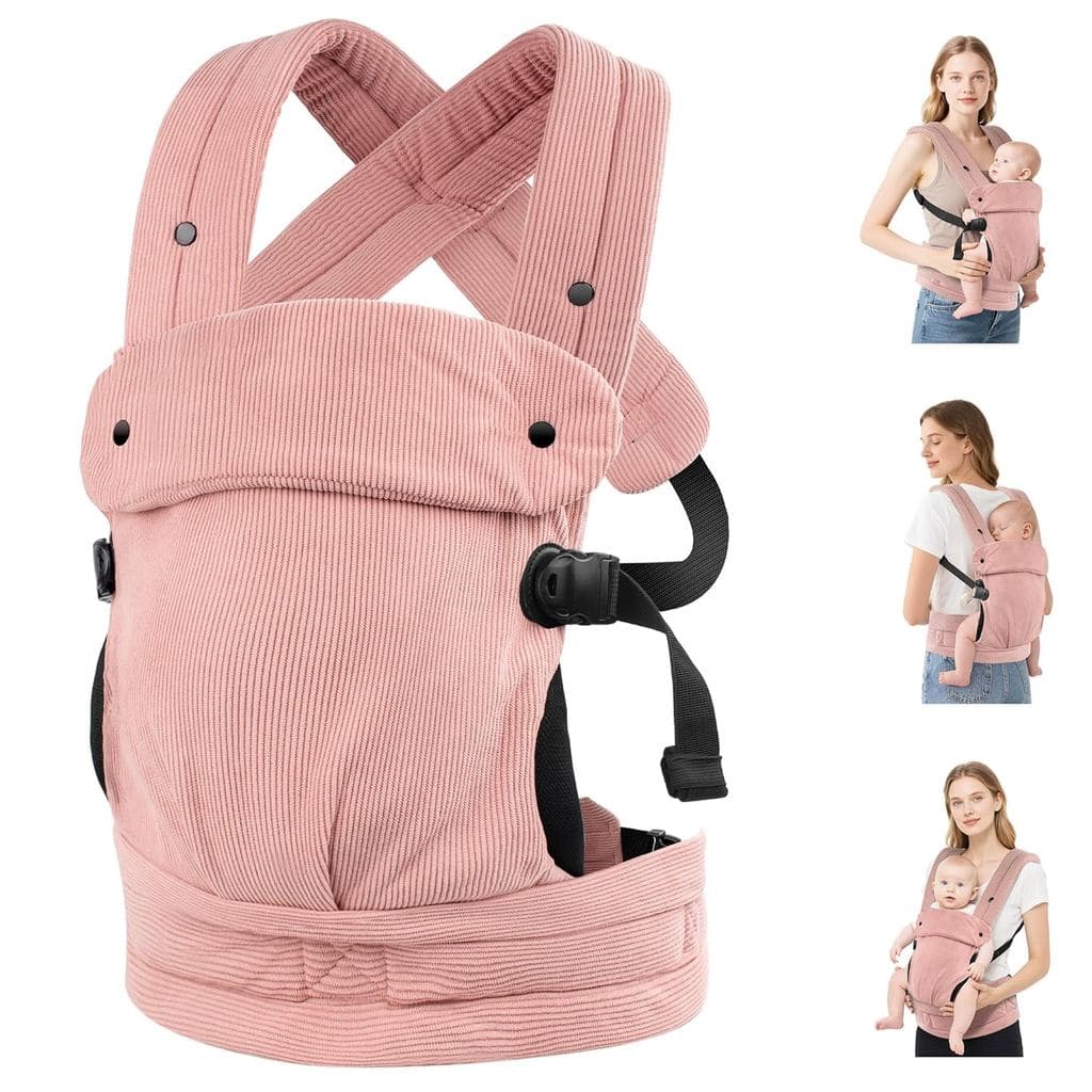 Canguru para Bebês Recém-Nascidos e Crianças Pequenas - Ergonômico, Confortável e Leve, para Bebês de 7 a 40 libras, 3 P