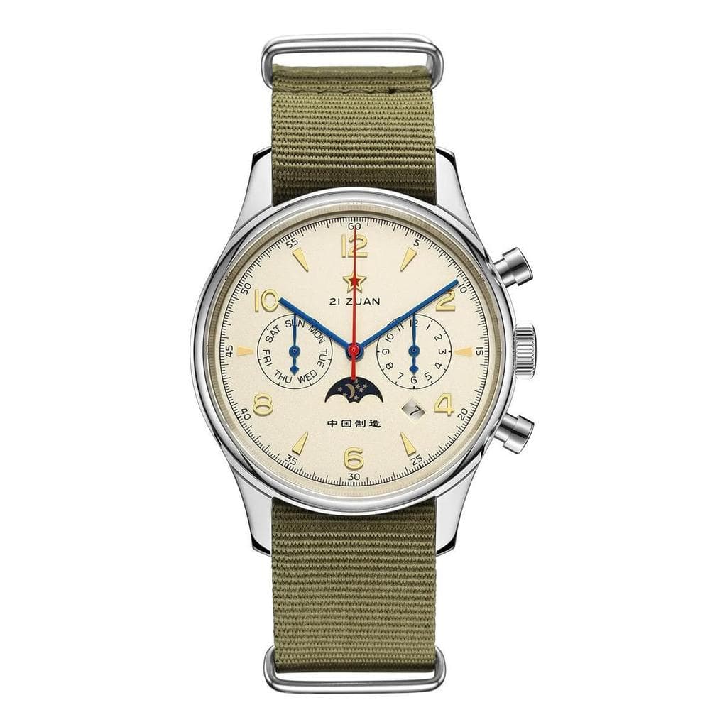 Relógio De Pulso Clássico Mecânico Seagull 1963 Força Aérea