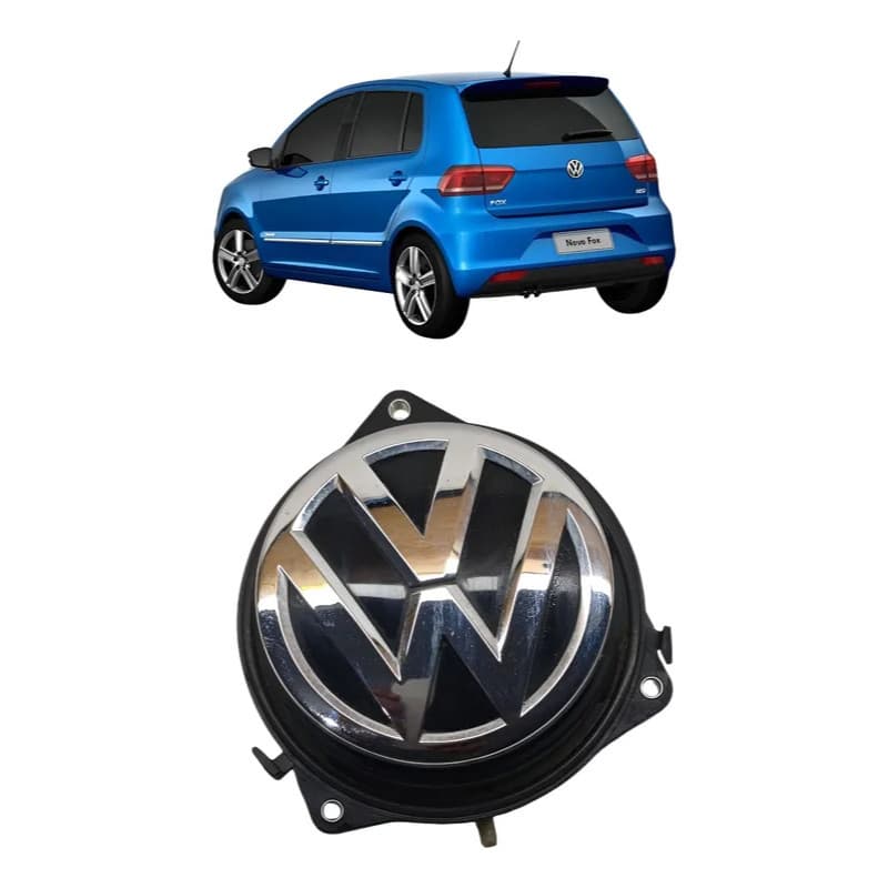 Maçaneta Emblema Tampa Traseira Volkswagen Fox 2015 A 2020
