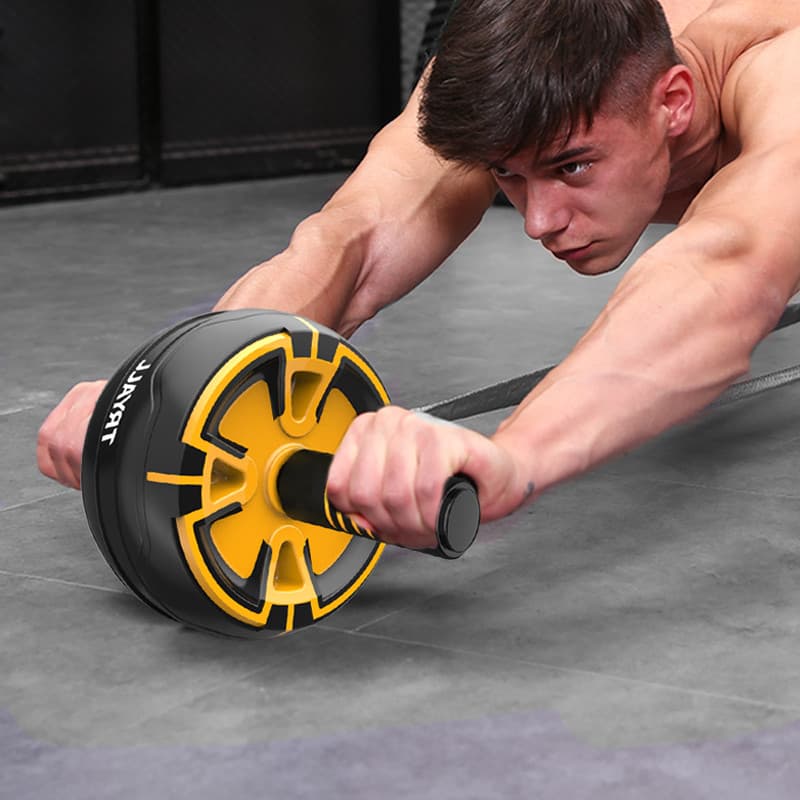 Roda abdominal estreitamento abdominal rolamento abdominal músculos abdominais unissex equipamentos de Fitness casa inic