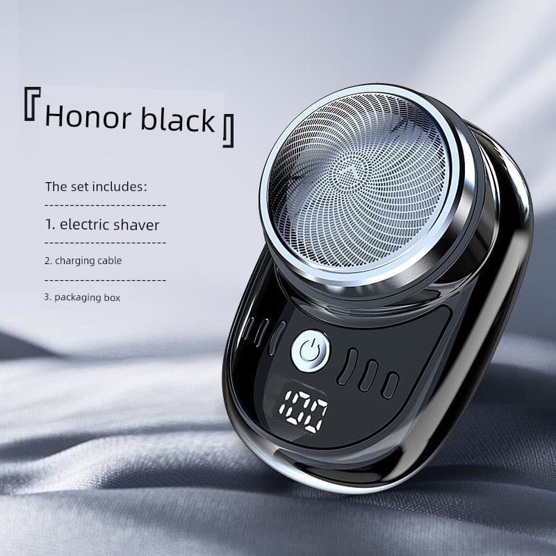 Nova viagem recarregável barbeador elétrico masculino Mini faca de barba pequeno conveniente portátil