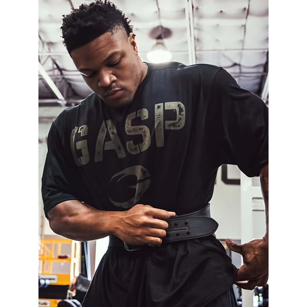 GASP força completa ir outono puro algodão Fitness musculação solto ao ar livre tamanho grande treinamento lazer tamanho