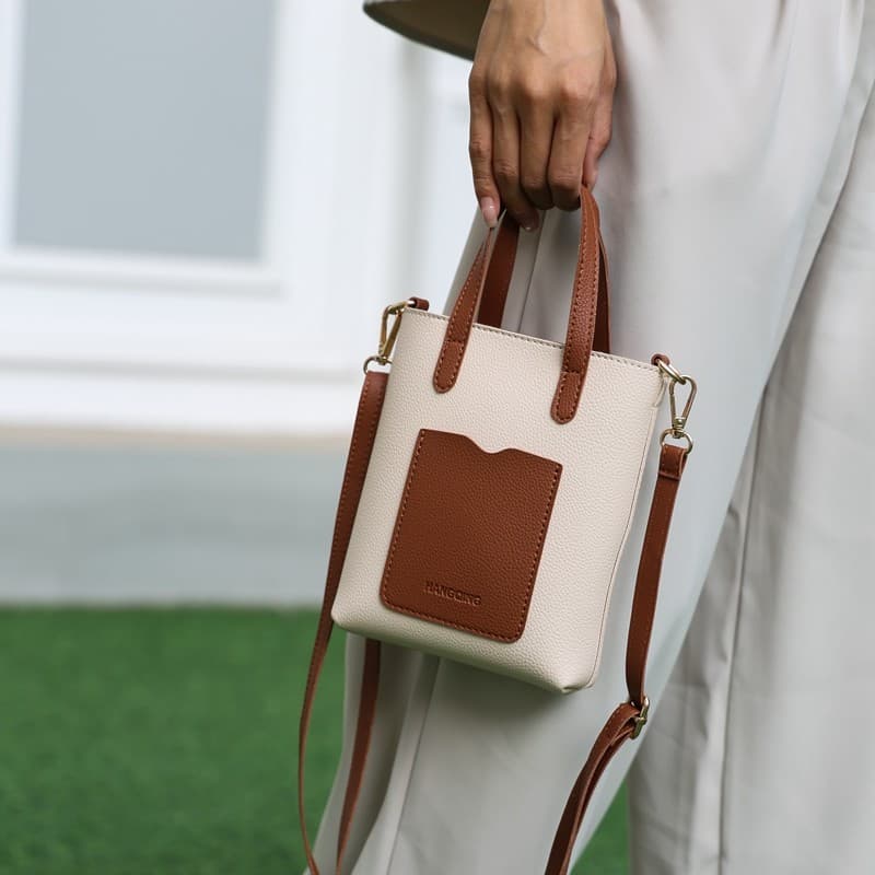 Hong Kong autêntico cross-body saco do telefone móvel High-End bolsa Outing telefone móvel pequeno saco de ombro cross-b