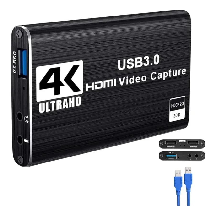Placa De Captura 4k Usb 3.0 Hd 60 Fps Full Hd 1080p FY-1133