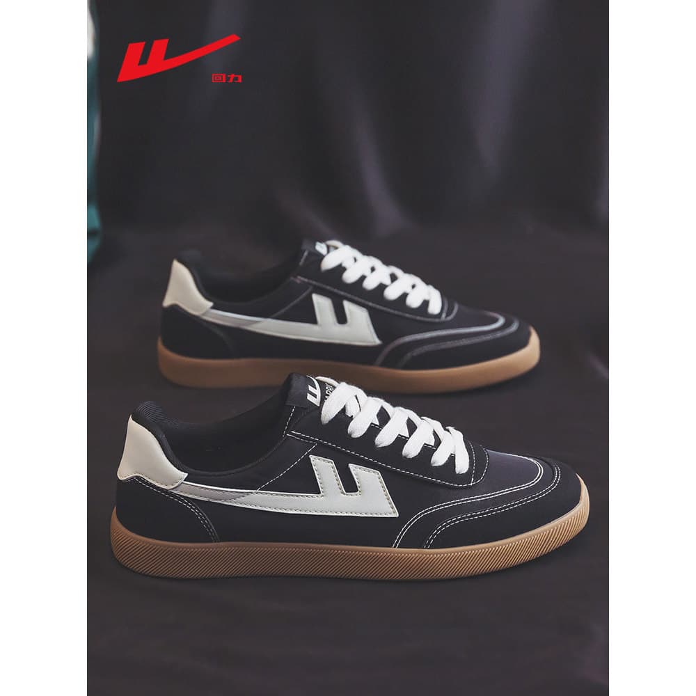 Puxar para trás sapatos masculinos sapatos de lona 2026 primavera preto plana Retro sapatos casuais masculino sola macia