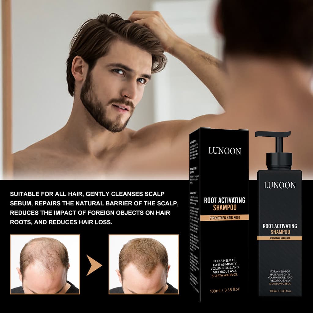Shampoo nutritivo profundo raízes do cabelo Anti-queda forte cabelo denso shampoo melhora o Frizz suavizante shampoo8989