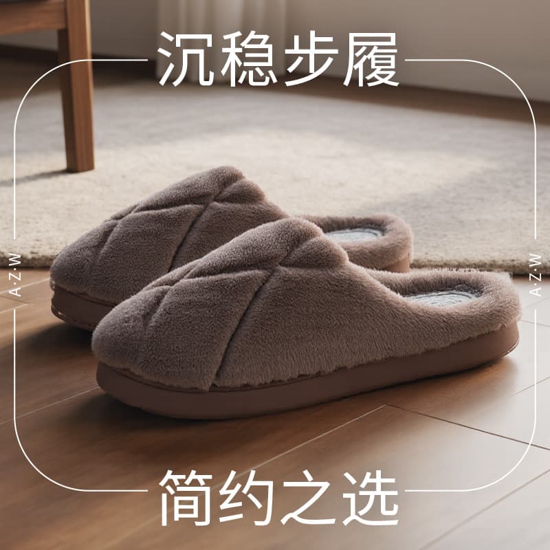 2025 novo estilo chinelos de algodão masculino outono inverno interior casa casal chinelos de algodão feminino chinelos