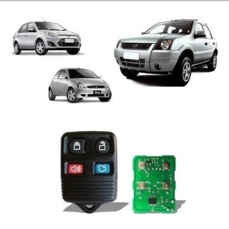Controle Alarme Original Ford Ka Fiesta 2008 2009 2010 2011 2012 2013