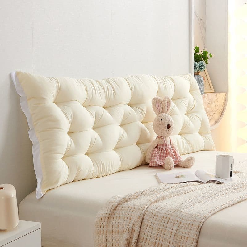 Almofada de cabeceira saco macio grande encosto cama travesseiro lombar dormitório sofá Tatami travesseiro de leitura