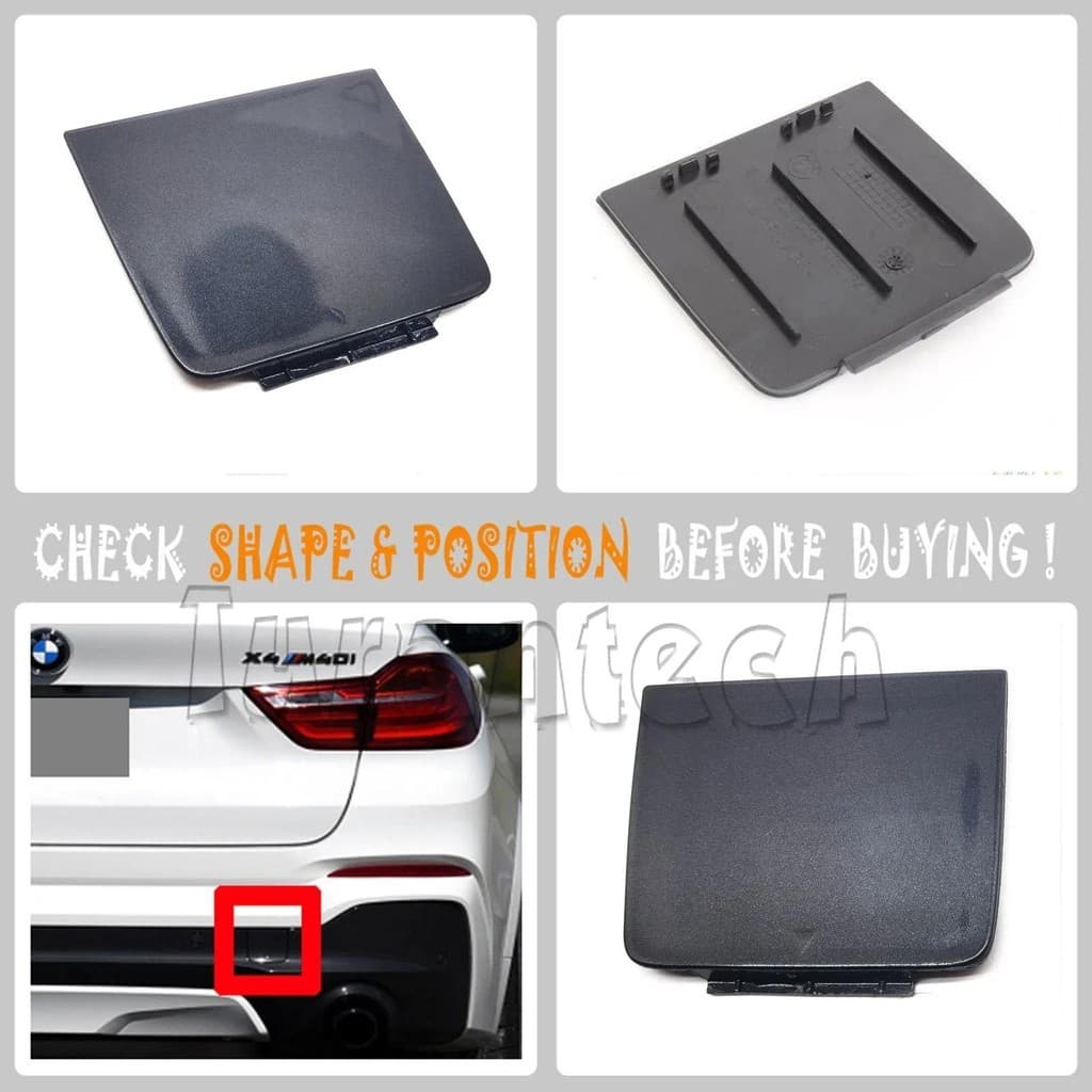Tampa De Reboque Traseira Para BMW 14-18 X4 F26 M-SPORT 20dX 20iX 28iX 30dX 35dX 35iX M40i SAV 51128066750
