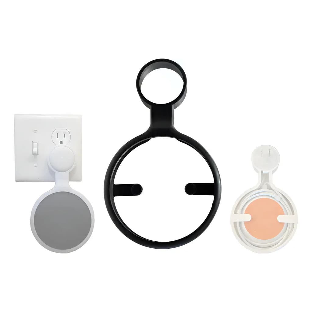 Suporte De Parede Para Google Home Mini Cor Preto Branco