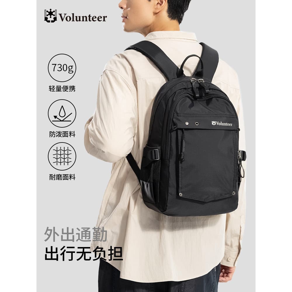 Warondier mochila masculina Oxford pano impermeável resistente ao desgaste bolsa de viagem Multi-bolso 50cm mochila de c