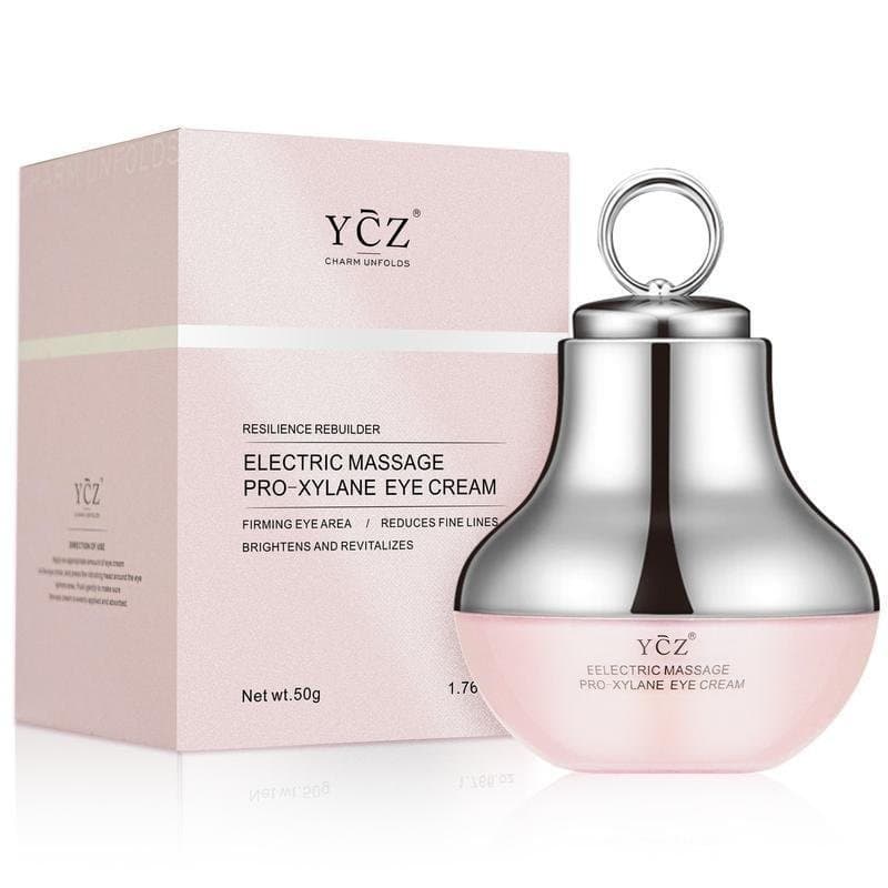 Creme para Olhos com Massagem Elétrica YCZ para Olheiras, Firmeza e Suavização de Linhas Finas, Tratamento e Cuidado par