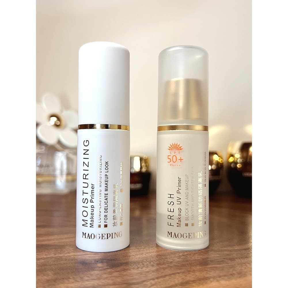 Mao Geping Protetor Solar Base Creme Maquiagem Primer Fresco Facial Anti-Ultravioleta Hidratante Primer Hidratante Facia