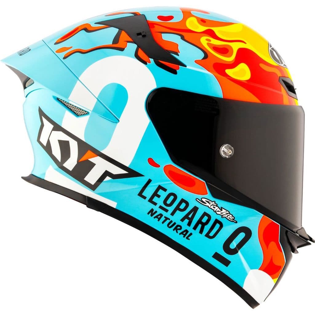 Capacete KYT TT Revo Leopard Aragon