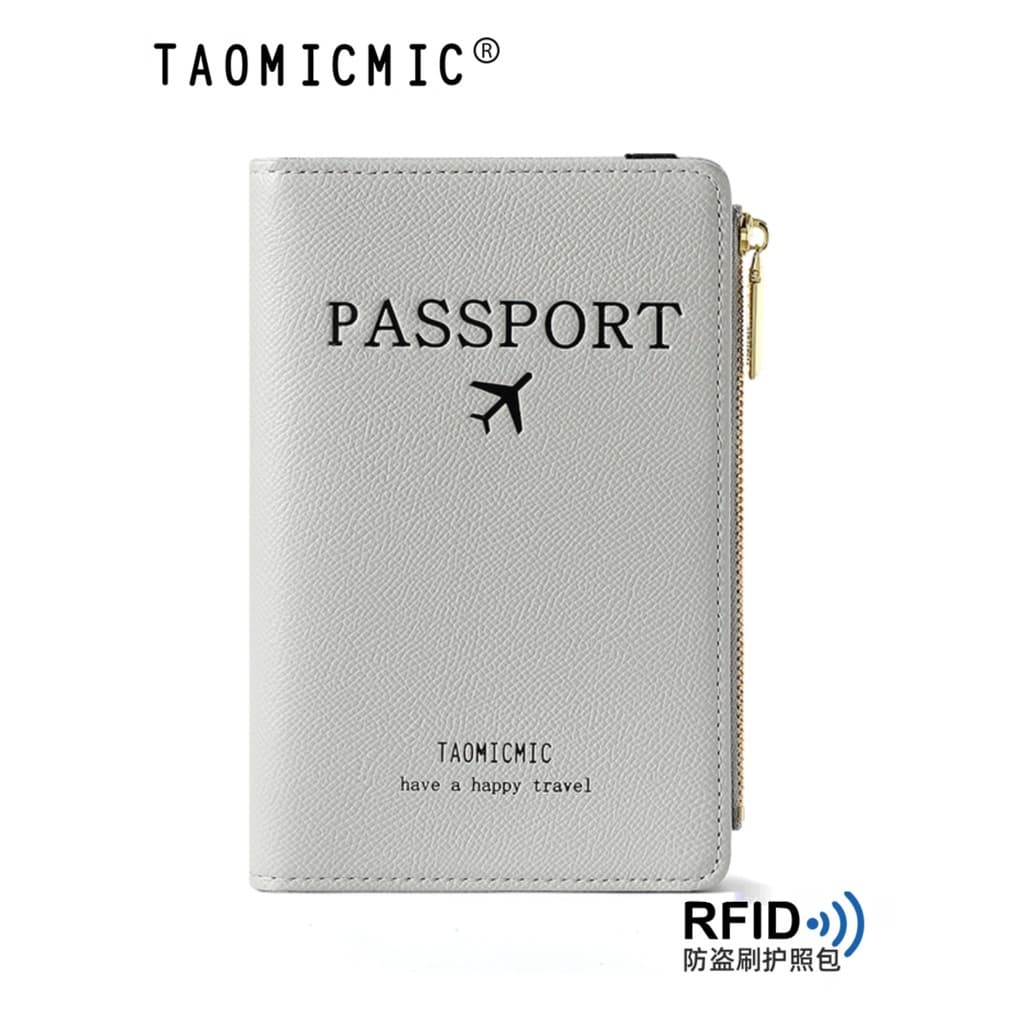Saco de armazenamento de passaporte caso protetor passaporte saco de documentos pequeno saco das mulheres dos homens bil