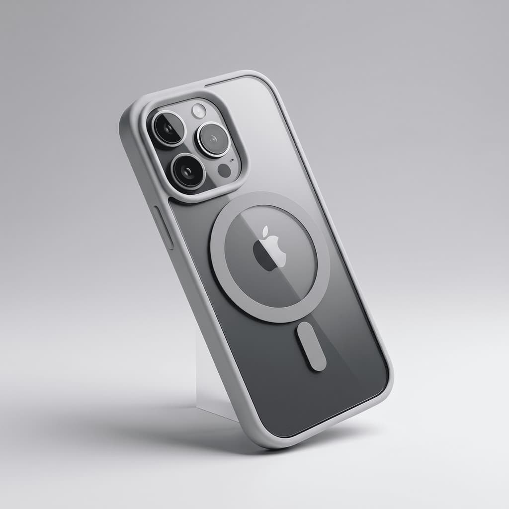 Capa Acrílico Híbrido MagSafe Compatível iPhone 12 12Pro 13 14 16 Pro Max