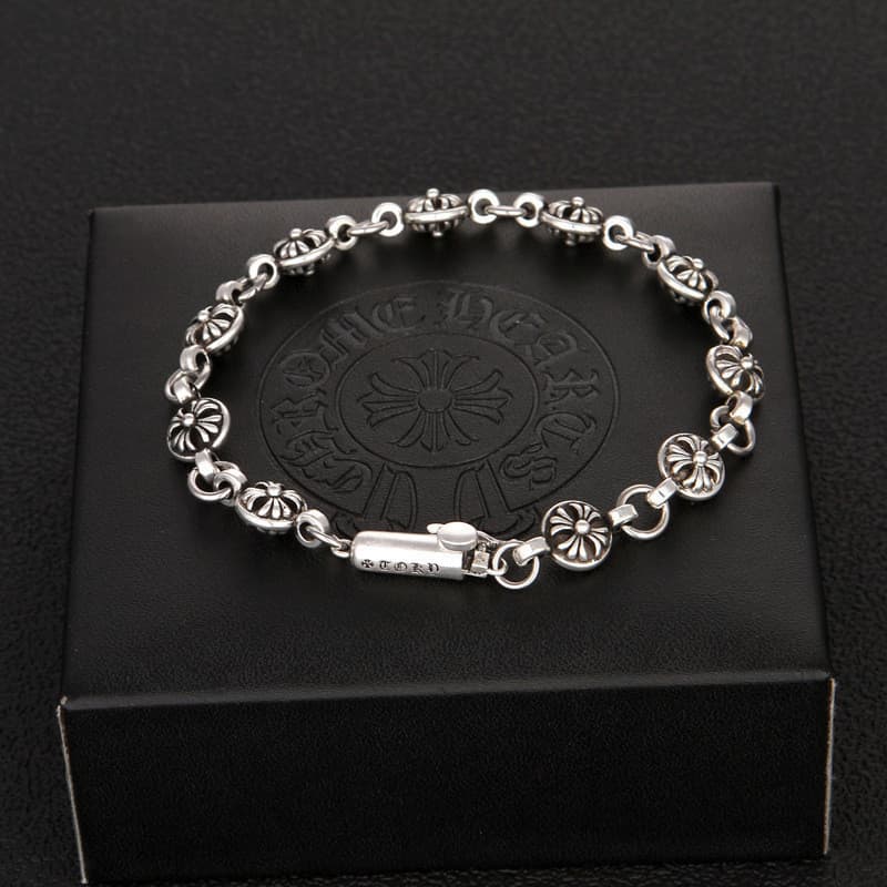 Pulseira Vintage com Gravação de Corvo, Estilo Clássico Europeu e Americano Hip Hop Punk, Pulseira para Casal SL128
