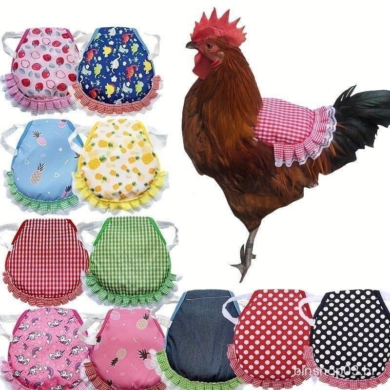 Sela De Frango Protetora De Aves-Protege As Galinhas Contra Perda E Lesões De Penas-Para Proprietários-Adequado Arroadas