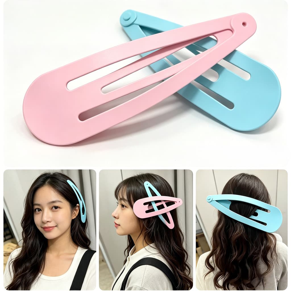 Novo 28cm Grampo De Cabelo Gigante Oversized BB Hairpin Elegante Grandes Grampos
